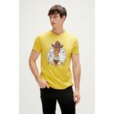 Badbear Taped Erkek T-Shırt Hardal - M