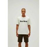 Badbear Title T-Shirt Erkek Tişört 22.01.07.053MARSH - XL - -Olivine