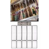Bade 10 Parça Set 5 5 Modüler Mutfak Çekmece Içi Kaşıklık Çatal Bıçak Kaşık Organizer Düzenleyici