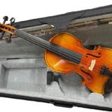 Bade Müzik Ahşap Keman Abanoz Aksamlı Parlak Kelebek Ağacı Tam Profesyonel