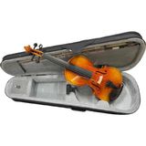 Bade Müzik Ahşap Keman Parlak Kelebek Ağacı Abanoz Aksamlı Tam Profesyonel Müzik Aleti