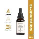 Bade Natural %100 Saf Üzüm Çekirdeği Yağı 30 ml Canlandırıcı Etki ile Cilt Bakımı İçin