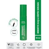 Bade Natural Biberiye Özlü Kaş ve Kirpik Serumu 10 ml – Parfümsüz, Biotin ve Provitamin B5 ile Güçlendirici Etki, Dermatolojik Onaylı