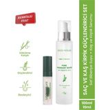 Bade Natural Biberiye Suyu Saç Toniği & Biberiye Yağı Kaş ve Kirpik Serum %100 Doğal