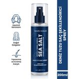 Bade Natural Deniz Tuzu Şekillendirici Saç Spreyi 200 ml Doğal İçeriklerle Hacim ve Dolgunluk