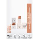 Bade Natural Highlighter & Far & Dudak Renklendirici Çok Amaçlı Stick More Champagne 01%100 Doğal
