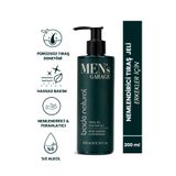 Bade Natural Men's Garage Tıraş Jeli Nemlendirici ve Ferahlatıcı 200 ml