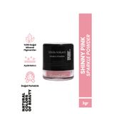 Bade Natural Sparkle Powder shinny Pink Toz Işıltılı Allık %100 Doğal