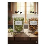 Bade Shop Rezene ve Sarı Halile Seti | 200 Gr Rezene + 100 Gr Sarı Halile | –Doğal, Katkısız, Taze