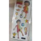 Bade Toys Sparkly Stıckers Galatasaray Temalı Kabartma Stıcker 2 Kartela