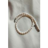Badeaccessories Gerçek Arpa İnci Kolye