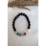 badeaccessories Sertifikalı Çakra (AMAZONİT,SODALİT,AVENTURİN,AKİK,AMETİST,SİTRİN,PEMBE KUVARS,) Doğaltaş Bileklik