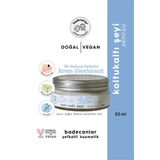 Badecanlar Şefkatli Kozmetik Doğal Vegan Ter Kokusu Önleyici Doğal Krem Deodorant 50ml Sade