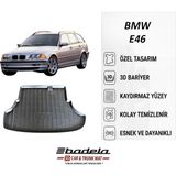 Badela 1998-2005 Bmw 3 Serisi Wagon (E-46) Bagaj Havuzu 3D Kauçuk