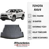 Badela 2019-2025 Toyota Rav4 Bagaj Havuzu 3D Kauçuk