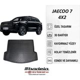 Badela 2024-2026 Jaecoo J7 Revive 4x4 Uyumlu 3D Kauçuk Bagaj Havuzu