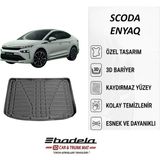 Badela 2025-2026 Skoda Enyaq Bagaj Havuzu 3D Kauçuk