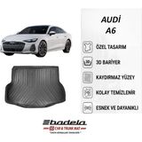 Badela Audi A6 2026 Uyumlu 3D Kauçuk Bagaj Havuzu