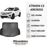 Badela Citroen C3 Aircross Elektrik (Alt Kademe, Geniş Alan Kullanım) Bagaj Havuzu 2025- Sonrası Uyumlu Kauçuk
