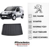 Badela Peugeot Bipper 2007-2026 Uyumlu 3D Kauçuk Bagaj Havuzu