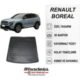 Badela Renault Boreal 2026 (Alt Kademe, Geniş Alan Kullanım) Bagaj Havuzu Uyumlu 3D Kauçuk