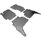 Badela Volkswagen Amarok 2010-2022 3D Kauçuk Havuzlu Ithal Paspas - Siyah