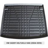 Badela Vw Caddy 2004-2010 3D Kauçuk Bagaj Havuzu - Siyah