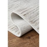 Badelya Home Krem Bej Pamuk Taban Modern Desen Özel Ölçü Salon Koridor Çocuk Antre Oturma Odası Halı Yolluk - Krem - Açık Bej - 80 x 200 cm