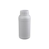 Badem Akvaryum Plastik Yuvarlak Numune Şişe 250 ml 5 Adet Yüksek Kalite Hdpe Tarım Şişesi Ilaç Şişesi - Beyaz