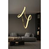 Badem Topsuz Modern Koridor & Oturma Odası Sarkıt Avize - 1 - Gold