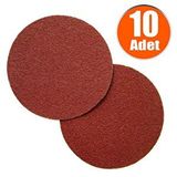 Badem10 10 Adet 150 mm Spiral Avuç Taşlama 120 Kum Cırt Zımpara