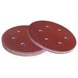 Badem10 10 Adet Delikli Cırt Zımpara 180 mm Spiral Taşlama 80 Kum