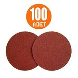 Badem10 100 Adet 115 mm Spiral Avuç Taşlama Jumbo Paket 100 Kum Cırt Zımpara