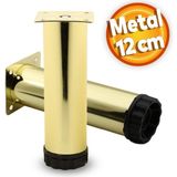 Badem10 12 cm Gold Altın Metal Baza Ayak