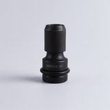 Badem10 1/2" Lokma Anahtarı Girişli Bits Uç Tutucu Metal 50 mm Yüksek Dayanıklı Güvenli Profesyonel Adaptör - Gri