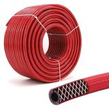 Badem10 30 Metre Çelik Kompresör 8 mm Thermo Hortum Kırmızı Hava Hortumu
