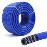 Badem10 30 Metre Çelik Kompresör Hava Hortumu 8 mm Thermo Hortum Mavi