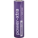 Badem10 3200MAH Şarjlı Pil PX18650 Mor Batarya 3.6V Li-Ion Uzun Ömürlü Yüksek Kapasite Şarj Edilebilir - 1 Adet