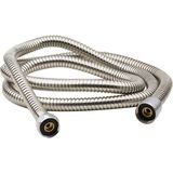Badem10 360 Dereceli Dönerli Duş Hortumu Banyo Spiral Hortumu - Krom