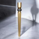 Badem10 4 Adet Elips Masa Ayağı 75 cm Plastik Gold Altın Renk Ayak Mutfak Yemek Masası Mobilya Ayakları Gold