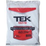 Badem10 4x5 mt Eşya Zemin Koruma Tek Boya Hışır Örtü Naylonu