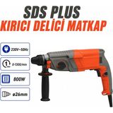 Badem10 800W Sds Plus Kırıcı Delici Matkap 26 mm Hilti Tipi Darbeli Beton Delme ve Kırma Makinesi 1300 Devir