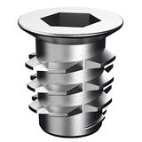 Badem10 8x13 M6 Çinko 50 Adet Metal Euro Dübel