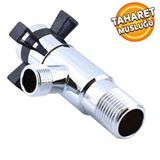 Badem10 Aç Kapa 4 Kollu Taharet Musluğu Ara Musluk Cross 0010