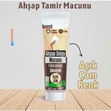 Badem10 Ahşap Parke Tamir Macunu Açık Çam Mobilya Masa Dolgu Çatlak Çizik Giderici 125 ml Kullanım Hazır