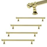 Badem10 Akbatı 224 mm Gold Rustik 4 Adet Çekmece Dolap Kapak Kulbu