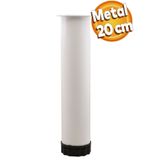 Badem10 Akça Ayarlanabilir Metal 20 Cm Beyaz Mobilya Kanepe Koltuk Baza Yükseltici Destek Ayağı Ayakları