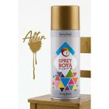 Badem10 Altın Yaldız Sprey Boya 400 ml Metal Ahşap Beton Yüzeylere Uygun Hobi Dekoratif Amaçlı Sprey Boya