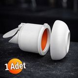 Badem10 Alz L3359 Çekvalfli Muff Conta Kötü Koku Böcek Kirli Su Önleyici Lavabo Gider Aparatı