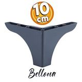 Badem10 Antrasit 10 cm Baza Mobilya Kanepe Sehpa Puf Koltuk Ayağı